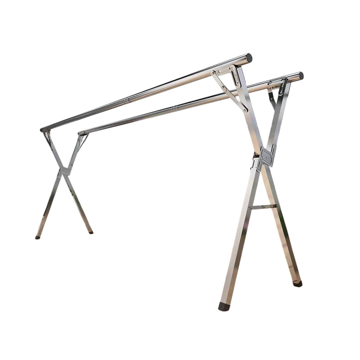 Floor Standing Folding Clothes Drying Rack, Extendable 150 to 240 cm for Home Use - view 2