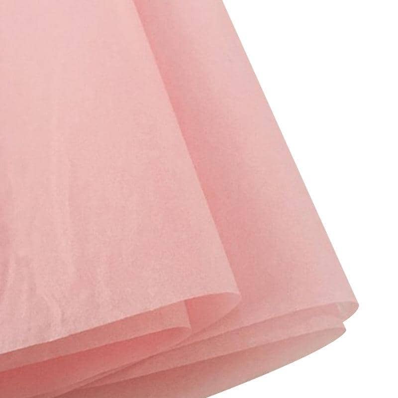 Flower Bouquet Wrapping Paper 50 x 70 cm - Light Pink, Pack of 468