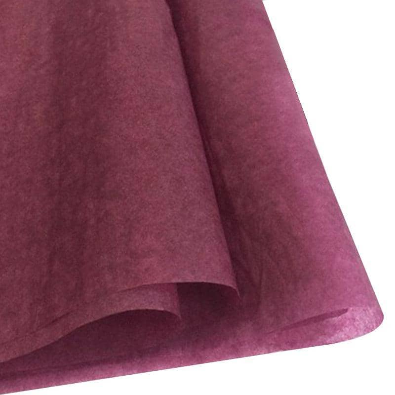 Flower Bouquet Wrapping Paper 50 x 70 cm - Wine Red, Pack of 468