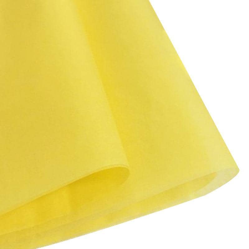 Flower Bouquet Wrapping Paper 50 x 70 cm - Yellow, Pack of 468