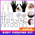 Flower Crystal Dangle Belly Button Navel Bar Ring, Body Piercing Jewellery