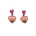 Flower Earrings in Alloy - Floral Design, Style 1