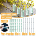 Flower Fresh Keeping Water Tubes for Floral Bouquets - 1.8 x 4 cm, Clear, Pack of 200 - view 2