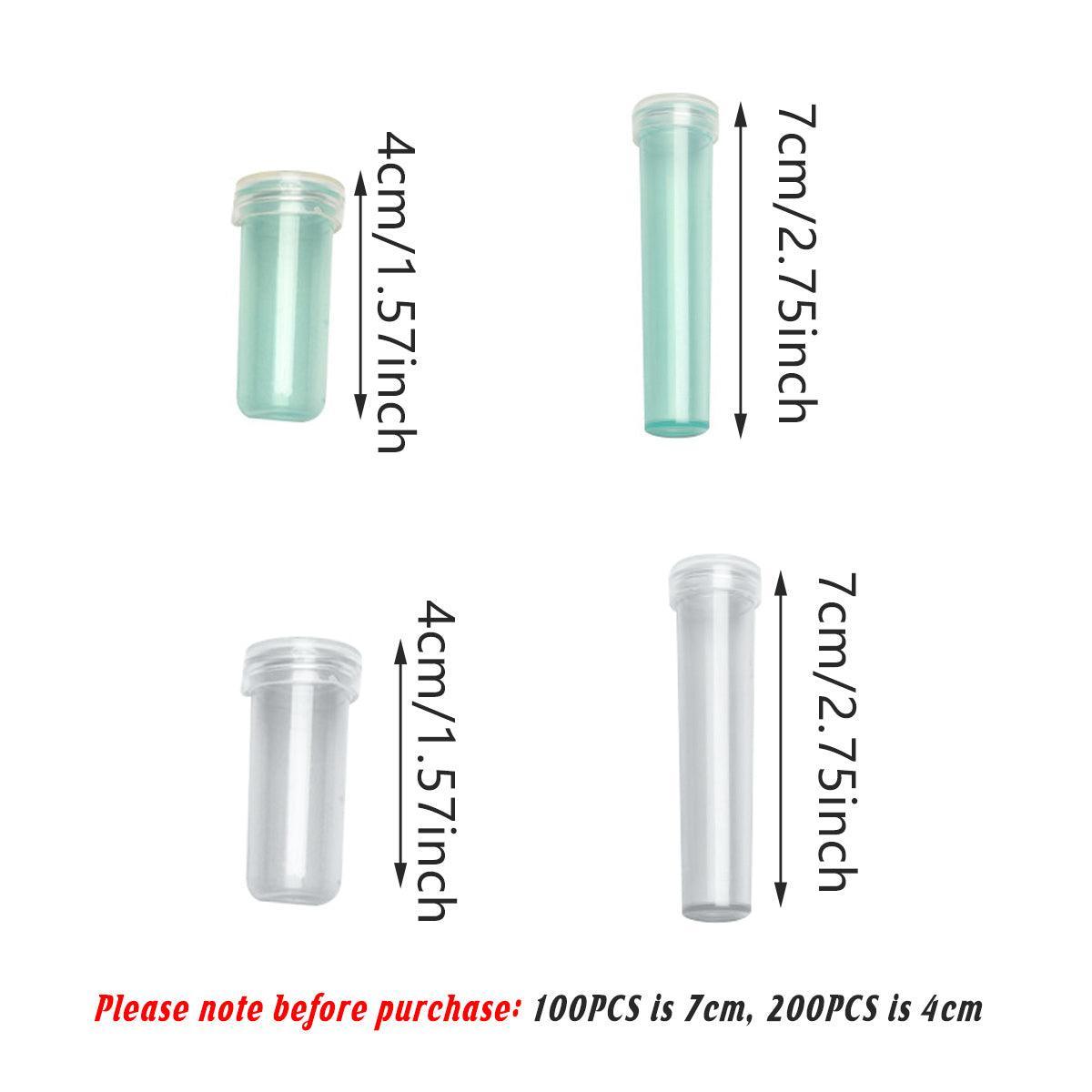 Flower Fresh Keeping Water Tubes for Floral Bouquets - 1.8 x 4 cm, Clear, Pack of 200 - view 4