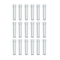 Flower Fresh Keeping Water Tubes for Floral Bouquets - 1.8 x 7 cm, Clear, Pack of 100