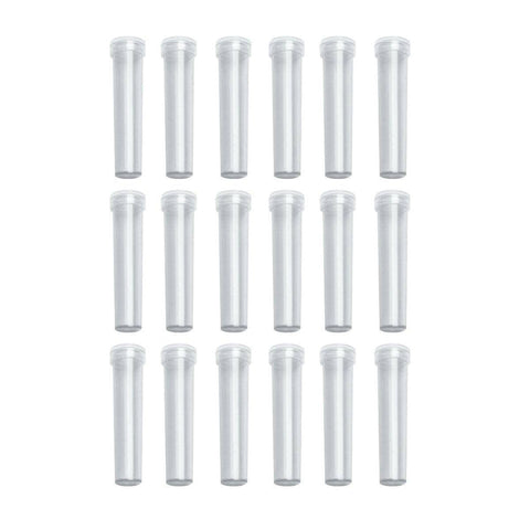 Flower Fresh Keeping Water Tubes for Floral Bouquets - 1.8 x 7 cm, Clear, Pack of 100