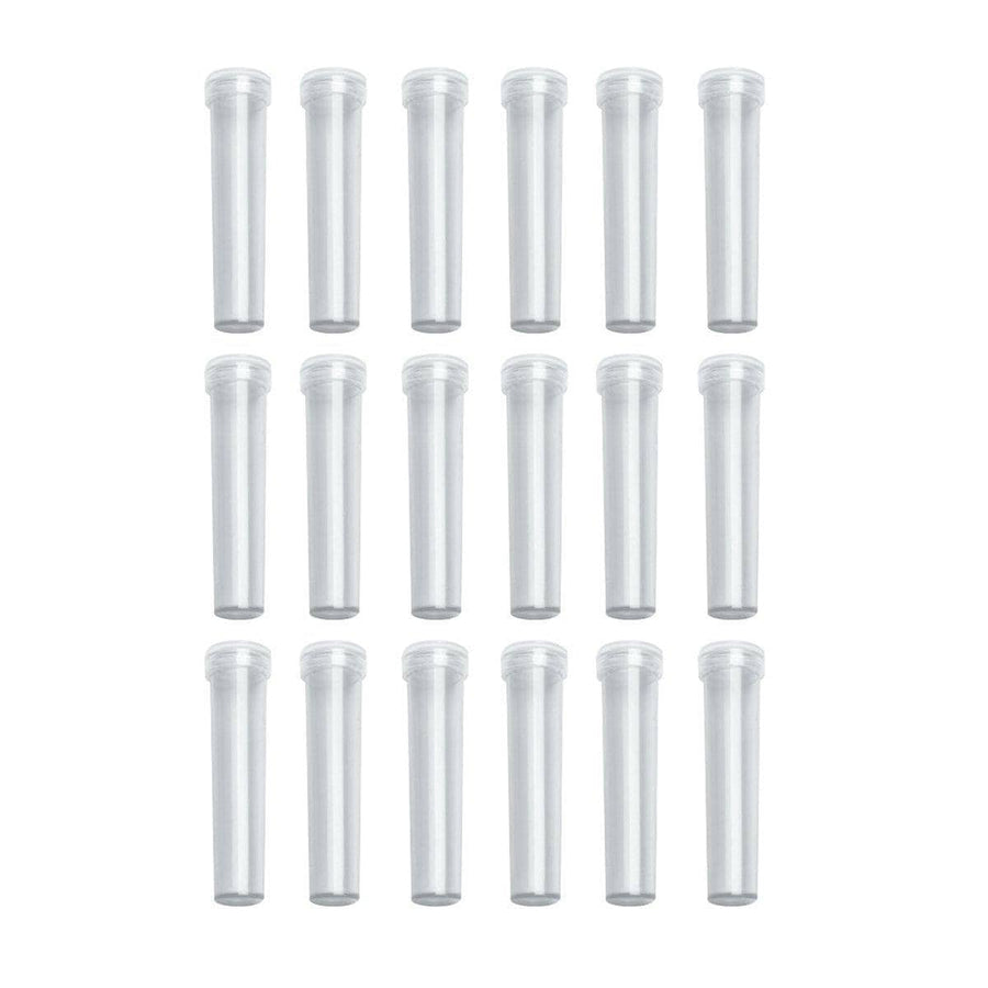 Flower Fresh Keeping Water Tubes for Floral Bouquets - 1.8 x 7 cm, Clear, Pack of 100