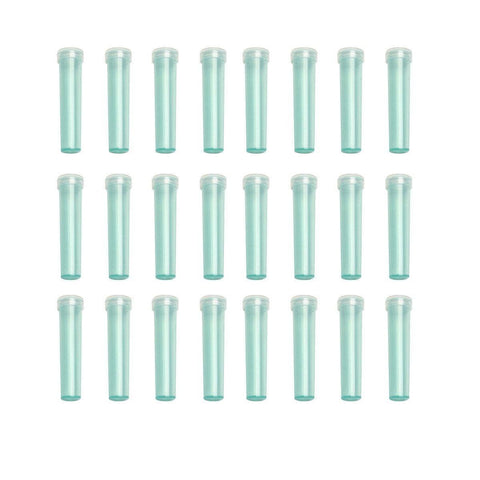 Flower Fresh Keeping Water Tubes for Floral Bouquets - 1.8 x 7 cm, Green, Pack of 100