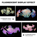 Fluorescent Silicone Aquarium Plant Decoration - Blue - view 5