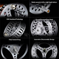 Fly Fishing Reel, CNC Aluminium Front Drag - Silver, 5-6 Weight - view 5