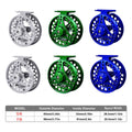 Fly Fishing Reel, CNC Aluminium Front Drag - Silver, 7-8 Weight - view 4