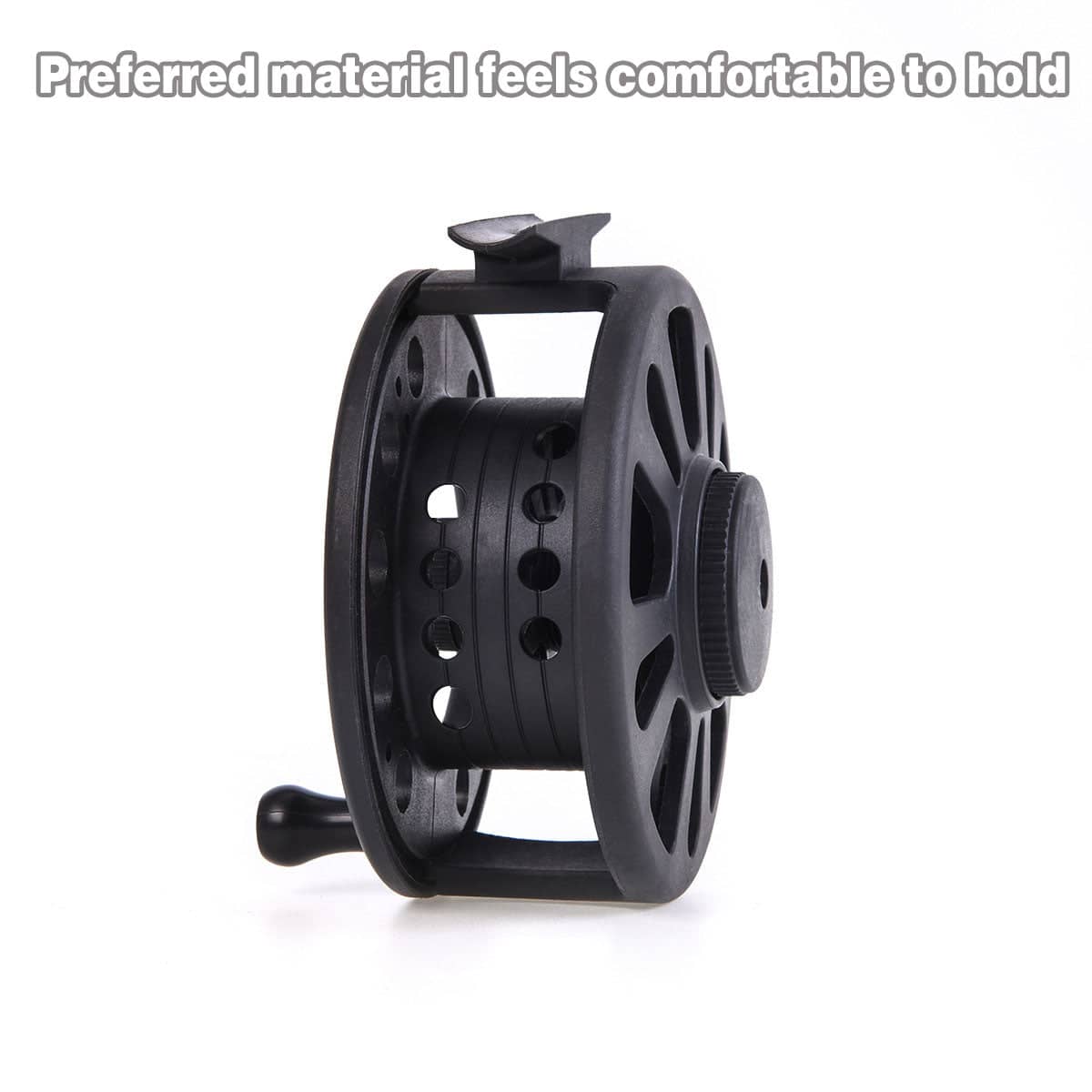 Fly Fishing Reel, Front Wheel, 7.9 x 2.57 cm - view 5