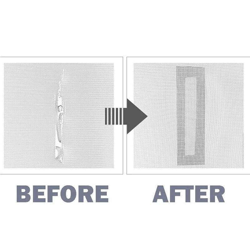 Fly Screen Repair Tape, 200 x 5 cm - Grey - view 5