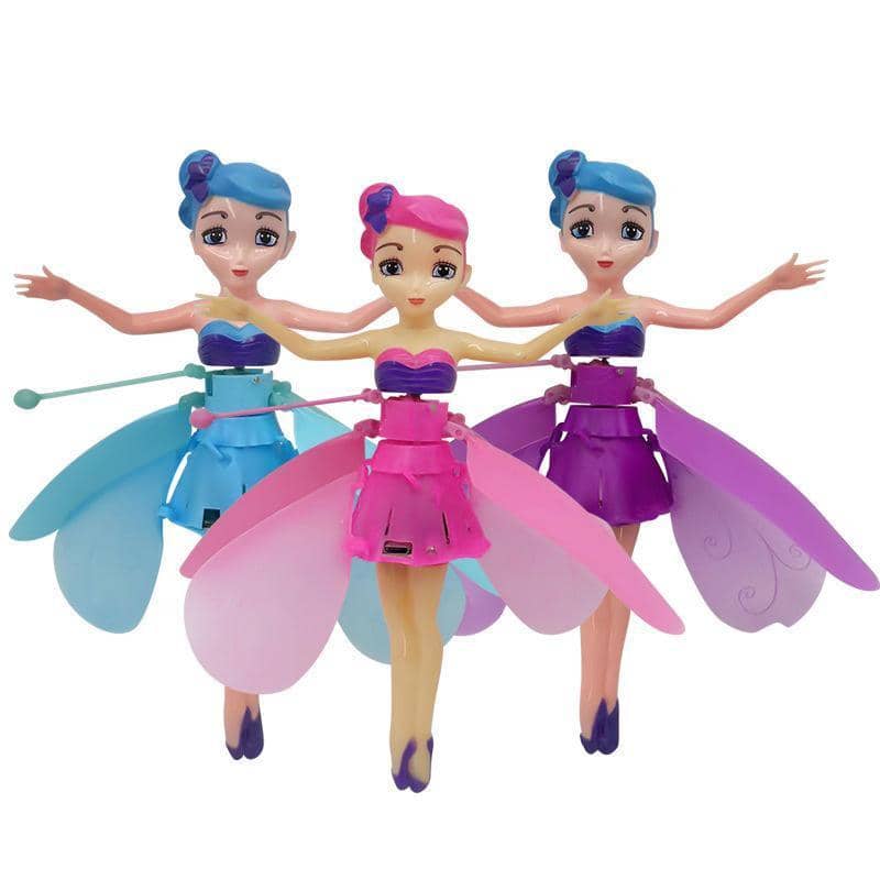 Flying Fairy Doll with Infrared Sensing - Blue - view 3