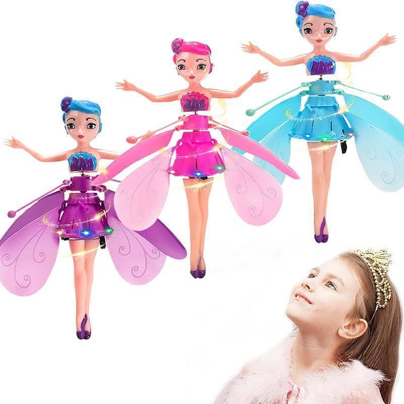 Flying Fairy Doll with Infrared Sensing - Blue - view 5