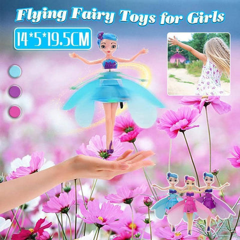 Flying Fairy Doll with Infrared Sensing - Pink - view 2