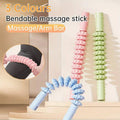Foam Massage Roller Stick for Calves and Arms - Light Blue - view 2