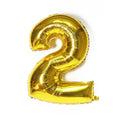 Foil Number Balloon 81cm (32 Inch) for Birthdays and Parties - Gold 2