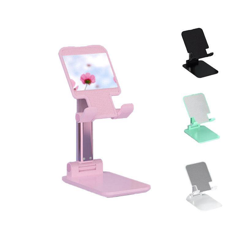 Foldable Adjustable Desk Stand Holder for Mobile Phone and Tablet - Mint Green - view 3