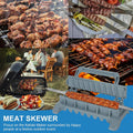 Foldable Barbecue Kebab Mould, Non-Stick Heat Resistant Skewer Maker - view 5