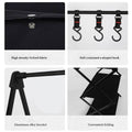 Foldable Camping Storage Rack Aluminium Alloy Sturdy Space Saving - 2 Tiers - view 5