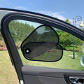 Foldable Car Side Window Sunshade with Suction Cup, 180 Degree Rotation - view 5