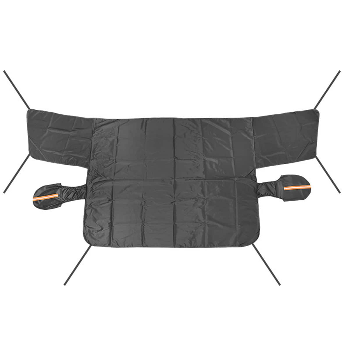 Foldable Car Windshield Cover Oxford Sun and Snow Shade, 250 x 114 cm - view 2