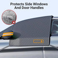 Foldable Car Windshield Cover Oxford Sun and Snow Shade, 250 x 114 cm - view 4