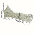 Foldable Cat Play Tunnel - White with Fox Pattern - view 4