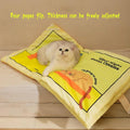 Foldable Cat Sleeping Mat - 74 x 48 x 5 cm, Plush Book Design - view 5