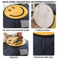 Foldable Children's Study Table with Yellow Smiley Face Top, Play Table - view 5