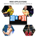 Foldable Detachable 4-Digit Sports Scoreboard for Football, Badminton and Tennis - view 5