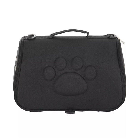 Foldable EVA Pet Travel Bag - Black, Large (52 x 28 x 28 cm)
