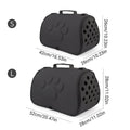 Foldable EVA Pet Travel Bag - Black, Large (52 x 28 x 28 cm) - view 4
