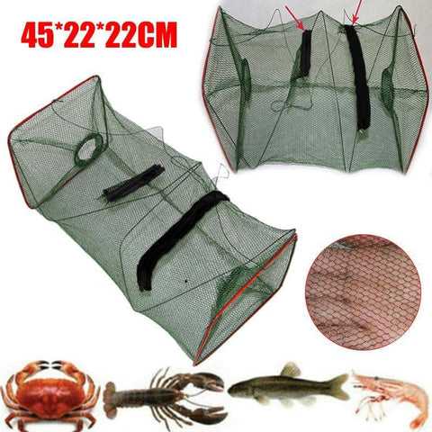 Foldable Fishing Bait Trap Net for Crab, Minnow, Crawdad and Shrimp