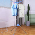 Foldable Floor Drying Rack for Coats and Hats, Triangle Base - view 5
