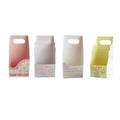 Foldable Flower Gift Boxes with Handle - Light Green, Pack of 30 - view 3