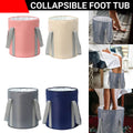 Foldable Foot Soaking Bucket with Thermal Aluminium Liner - Pink - view 2