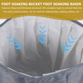 Foldable Foot Soaking Bucket with Thermal Aluminium Liner - Pink - view 5