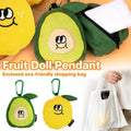 Foldable Fruit Shopping Tote Bag with Pendant - Lemon - view 2
