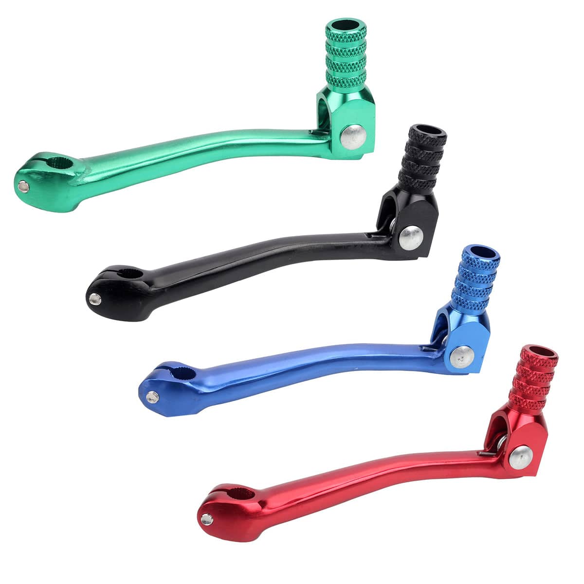 Foldable Gear Shift Lever for 50-250cc Pit Dirt Bikes - Red - view 3