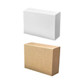 Foldable Gift Boxes with Flip Top Lid, Pack of 2 - Kraft Brown - view 3