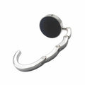 Foldable Handbag Hook with Crystal, 4.5 cm - Blue - view 4