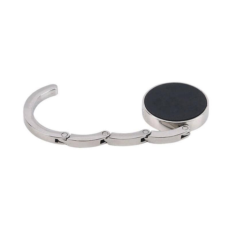 Foldable Handbag Hook with Crystal, 4.5 cm - Blue - view 5