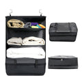 Foldable Hanging Clothes Organiser for Wardrobes, Space Saving Storage Bag - view 4