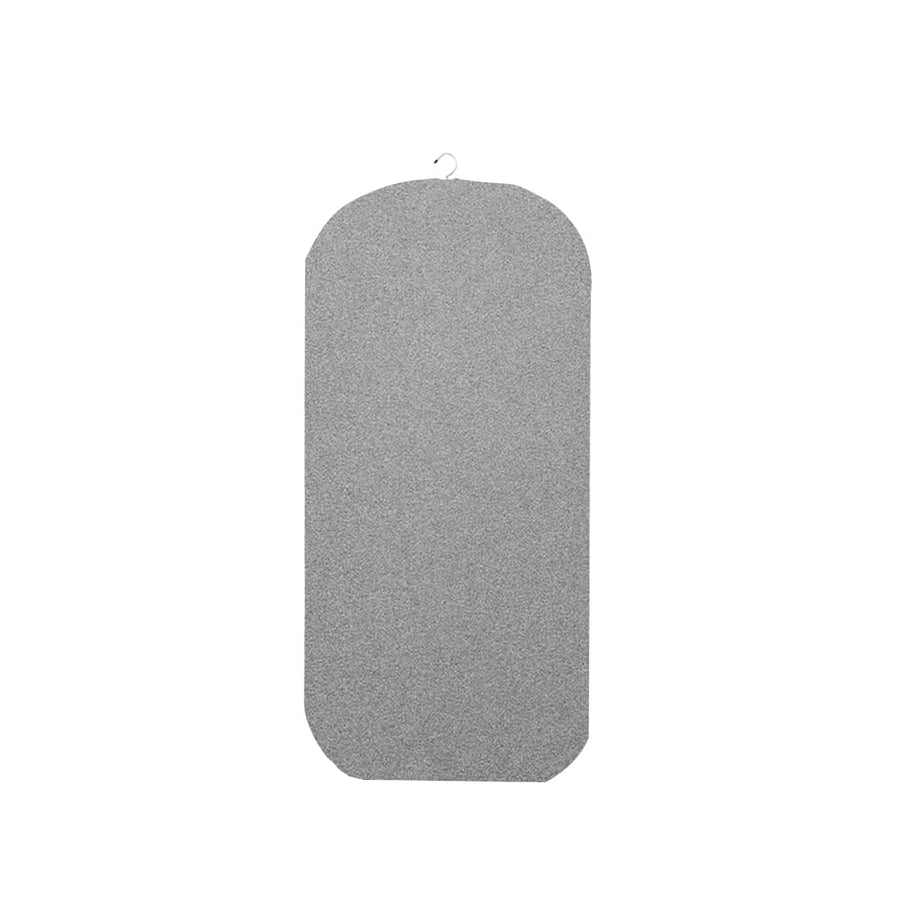 Foldable Heat Resistant Non-Slip Hanging Ironing Mat, 89 x 44.5 cm - Grey