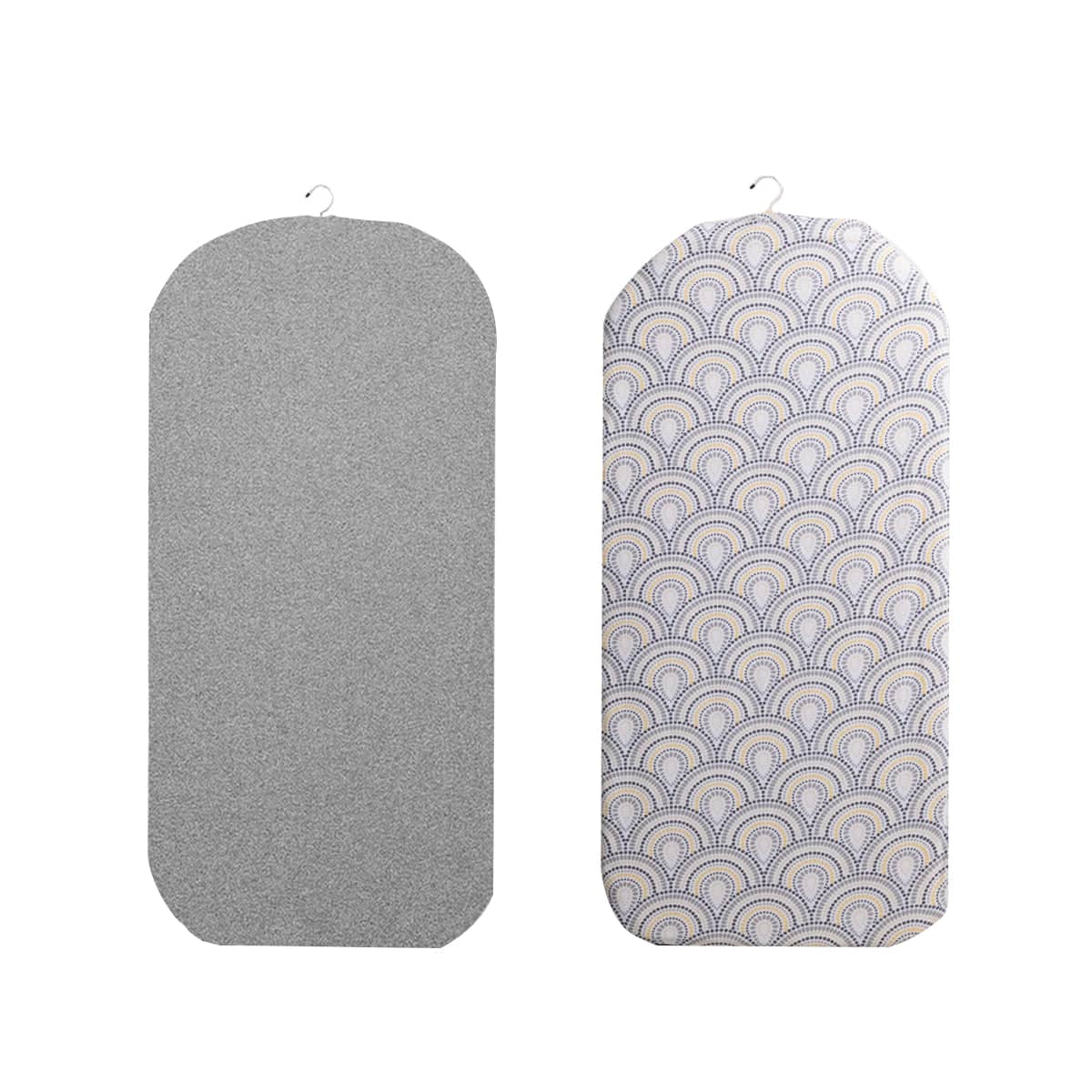 Foldable Heat Resistant Non-Slip Hanging Ironing Mat, 89 x 44.5 cm - Grey - view 3