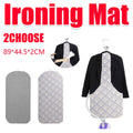 Foldable Heat Resistant Non-Slip Hanging Ironing Mat, 89 x 44.5 cm - Peacock Pattern - view 2