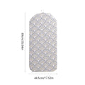 Foldable Heat Resistant Non-Slip Hanging Ironing Mat, 89 x 44.5 cm - Peacock Pattern - view 4