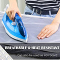 Foldable Heat Resistant Non-Slip Hanging Ironing Mat, 89 x 44.5 cm - Peacock Pattern - view 5